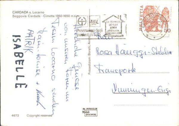 Sessellift Cardada Cimetta Locarno – Bild 2