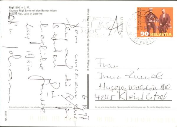 Zahnradbahn Rigi Berner Alpen – Bild 2