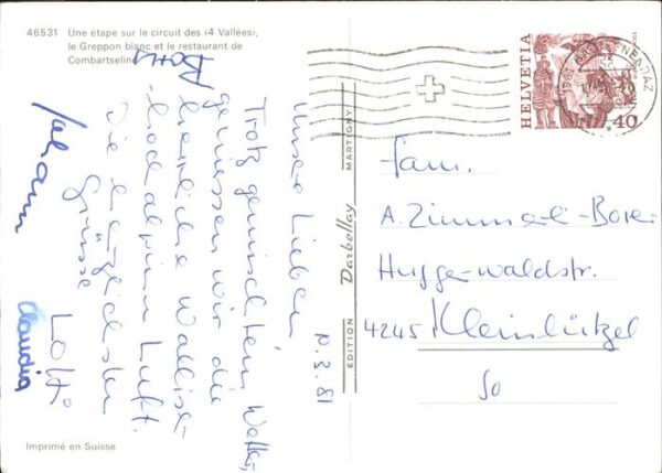 Sessellift Greppon Blanc – Bild 2