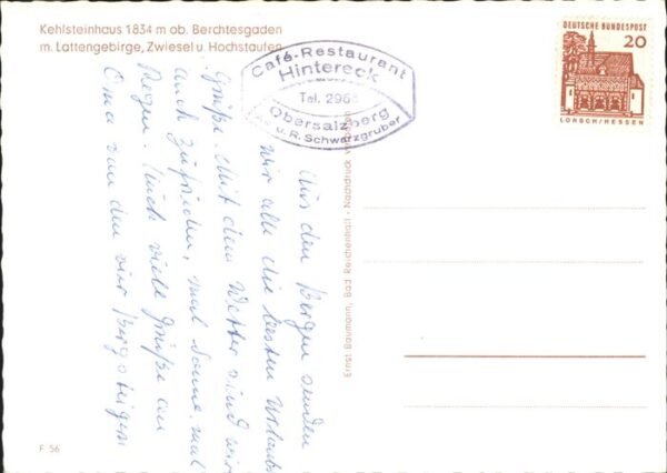 Edelweiss Enzian Kehlsteinhaus Berchtesgaden – Bild 2