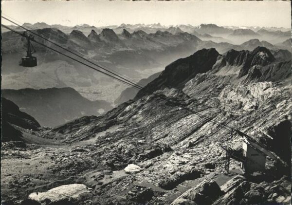 Seilbahn Säntis Churfirsten Glarneralpen