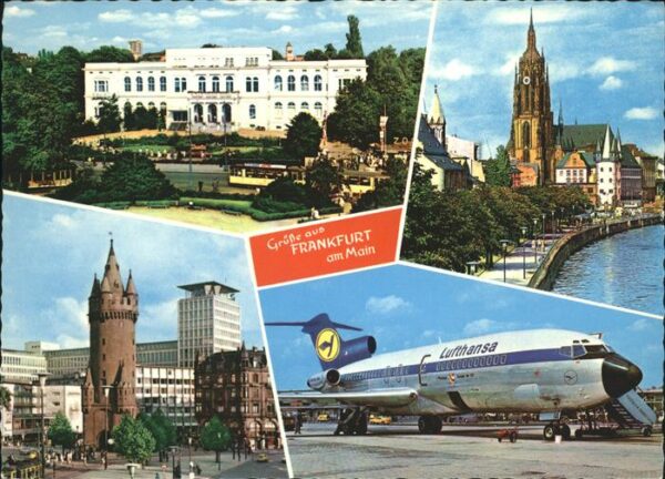 Flugzeuge Zivil Lufthansa Frankfurt am Main