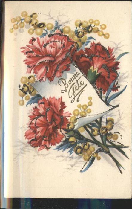 Blumen Bonne fete