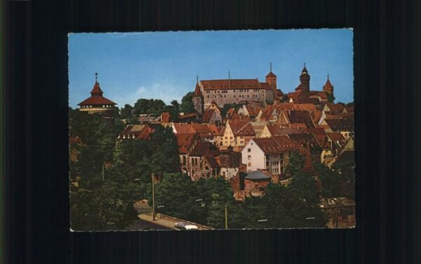 Nuernberg mit Blick auf die Burg