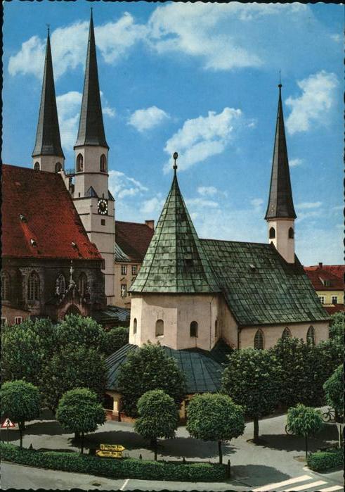 Altoetting Gnadenkapelle u.Stadtpfarrkirche