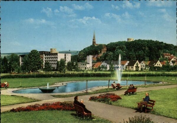 Bad Abbach Kurpark u.Rheuma-Krankenhaus