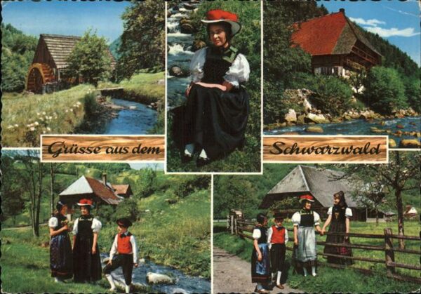 Schwarzwald Schwarzwaldhaus u.Trachten