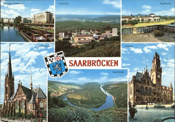 Saarbruecken Stadttheater u.Universität