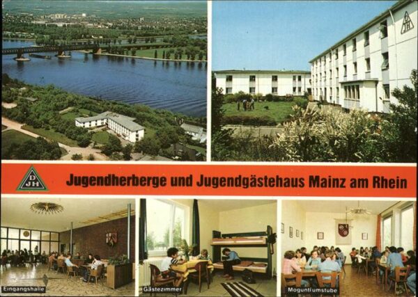 Mainz Rhein Jugendherberge u.Gästehaus