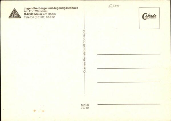 Mainz Rhein Jugendherberge u.Gästehaus – Bild 2
