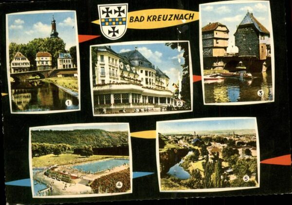 Bad Kreuznach Schwimmbad u.Brückenhäuser