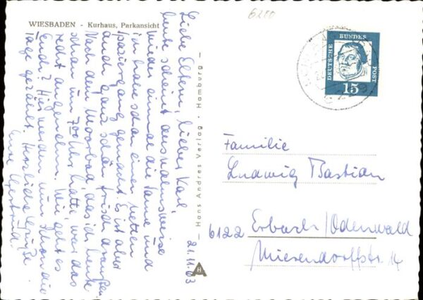 Wiesbaden Kurhaus u.Parkanlage – Bild 2