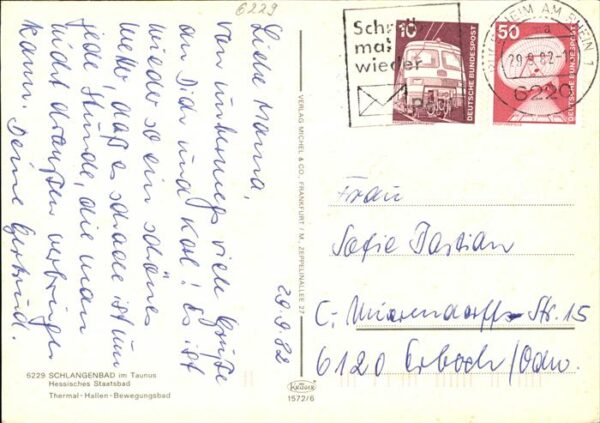 Schlangenbad Taunus Hess.Staatsbad – Bild 2