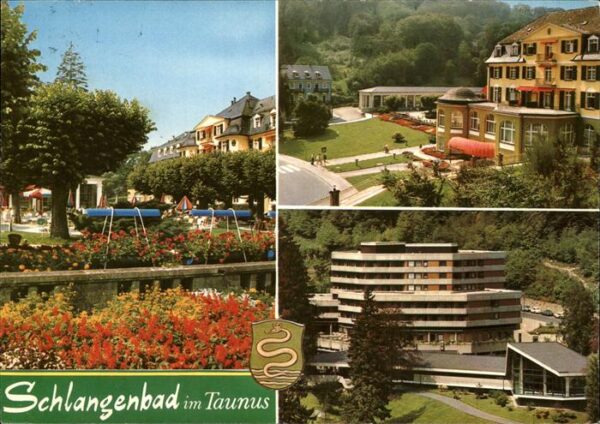 Schlangenbad Taunus Kurhaus u.Kurklinik