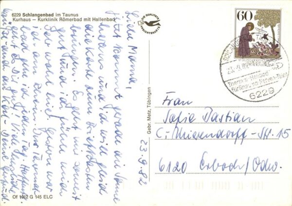 Schlangenbad Taunus Kurhaus u.Kurklinik – Bild 2