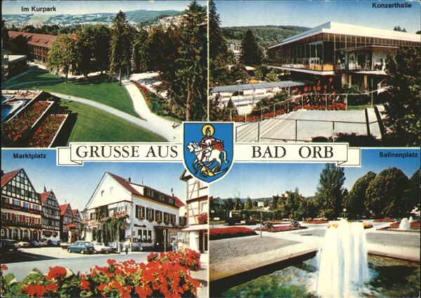 Bad Orb Spessart Salinenplatz u.Marktplatz