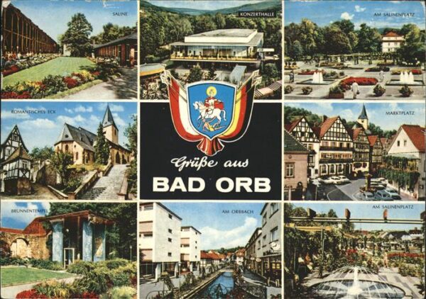Bad Orb Spessart Marktplatz u.Saline