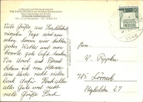 Enzkloesterle Neue Kurnanlage mit Kirche – Bild 2