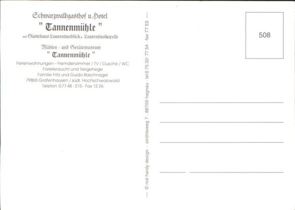 Grafenhausen Schwarzwald --- – Bild 2