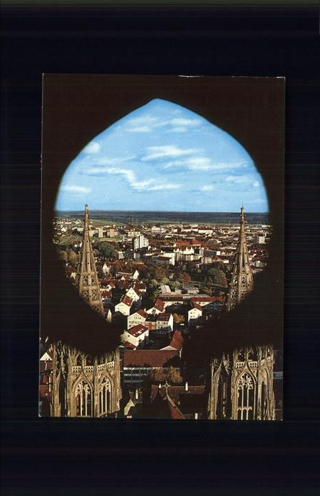 Ulm Donau Blick vom Münster