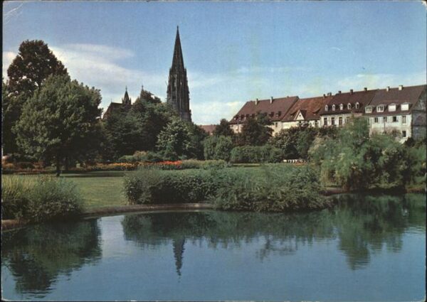 Freiburg Breisgau Partie im Stadtgarten