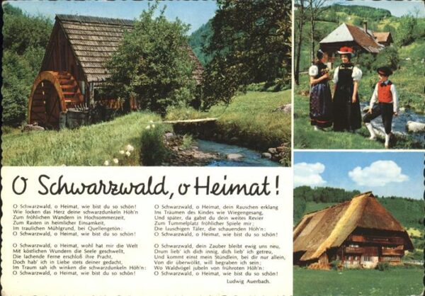 Schwarzwald Mühle u.Schwarzwaldlied