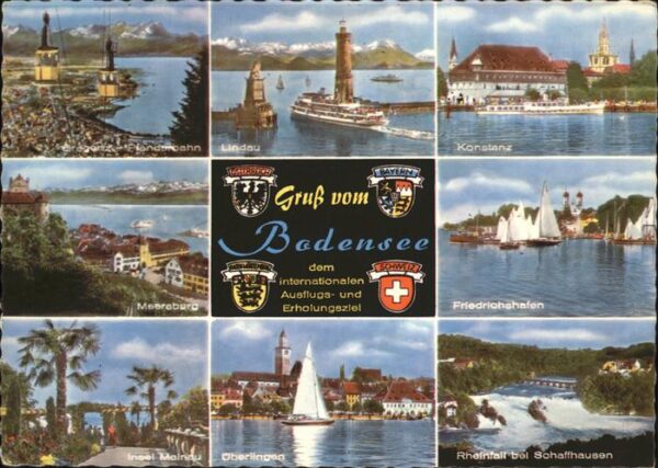 Konstanz Bodensee u.weitere Städte am Bodensee