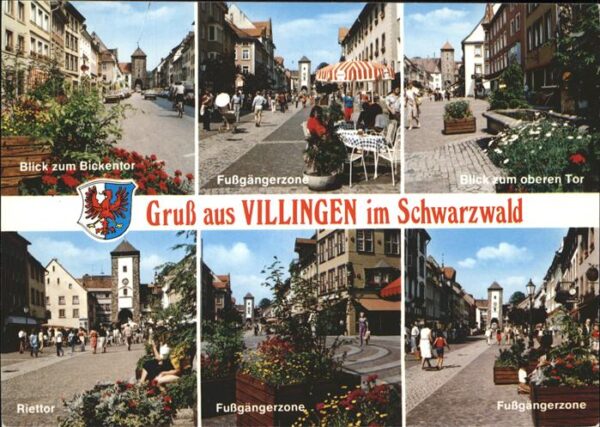 Villingen-Schwenningen Riettor u.Fußgängerzonen