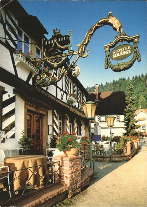Bad Herrenalb Klosterschänke