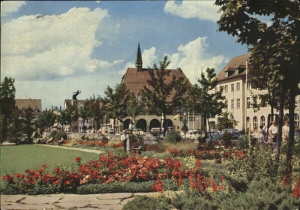 Freudenstadt Stadthaus mit Parkanlagen