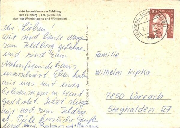 Feldberg Schwarzwald Naturfreundehaus mit Ponys – Bild 2