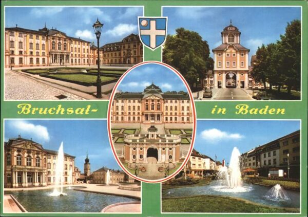 Bruchsal mit Schloss