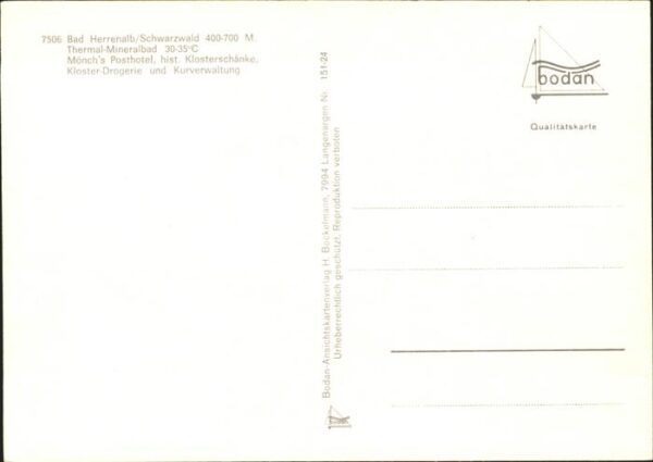 Bad Herrenalb mit Klosterschänke – Bild 2