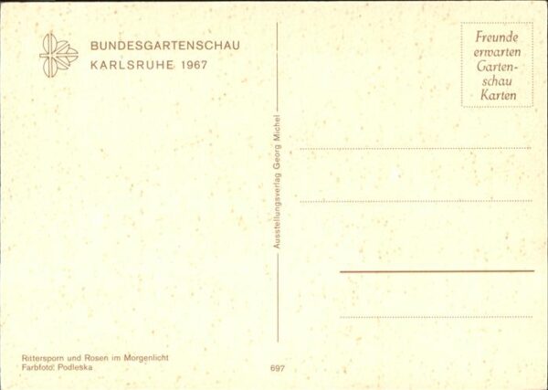 Karlsruhe Bundesgartenschau 1967 – Bild 2