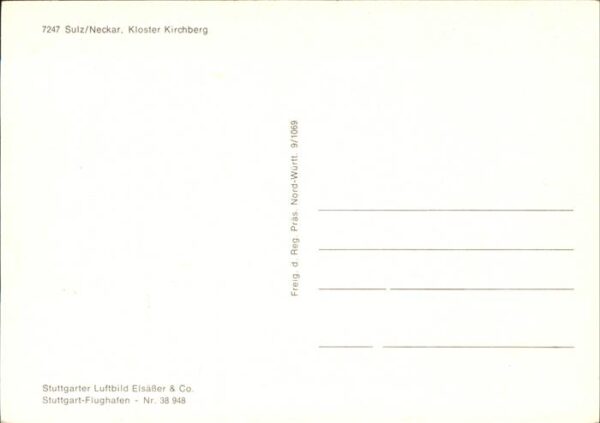 Sulz Neckar Kloster Kirchberg – Bild 2
