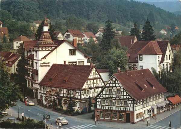 Bad Herrenalb mit Kloster-Schänke u.Kloster-Drogerie