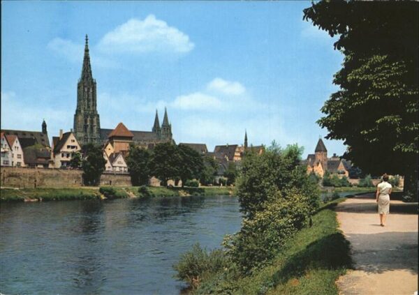 Ulm Donau mit Münster