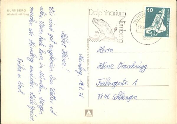 Nuernberg Altstadt mit Burg – Bild 2