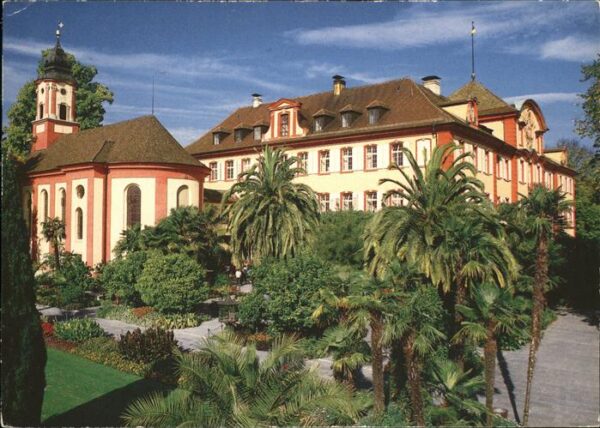 Insel Mainau Schloßterrasse mitm Palmen