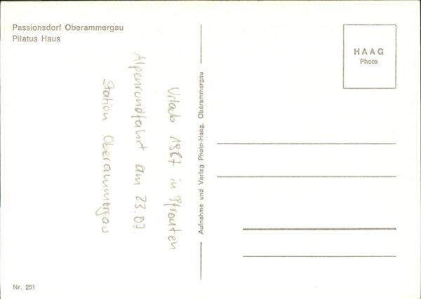 Oberammergau Pilatus Haus – Bild 2