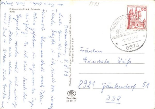Pottenstein Oberfranken Burg – Bild 2