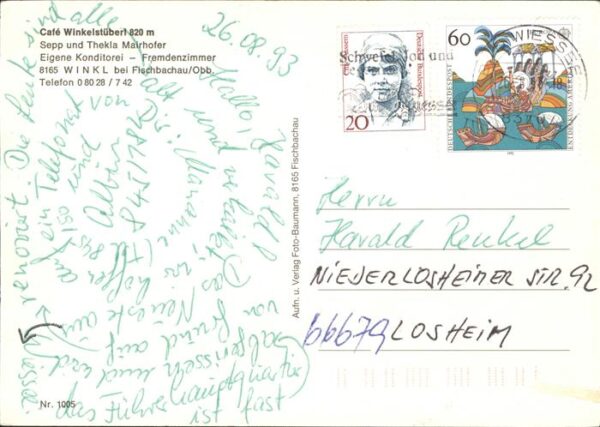 Winkl Fischbachau Cafe Winkelstüberl – Bild 2