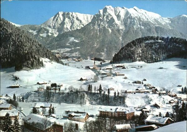 Tiefenbach Oberstdorf Im Winter