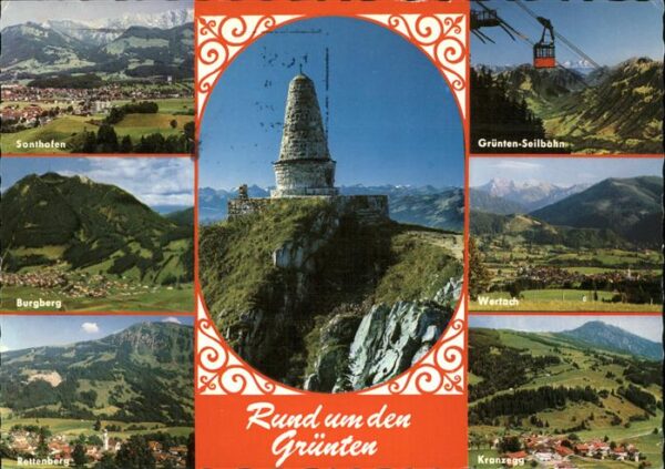 Sonthofen Oberallgaeu Rund um den Grünten