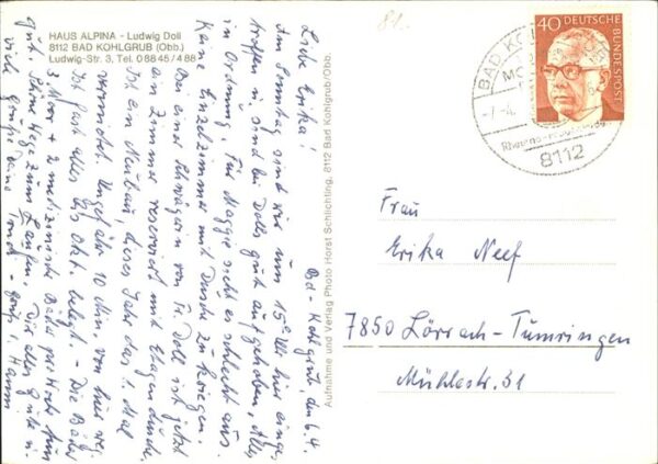 Bad Kohlgrub Haus Alpina – Bild 2
