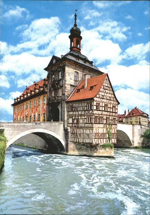 Bamberg Altes Rathaus in der Pegnitz