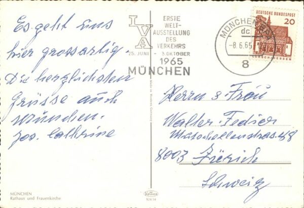 Muenchen Rathaus u.Frauenkirche – Bild 2