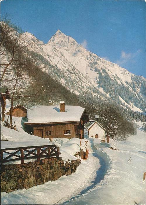 Gerstruben im Winter