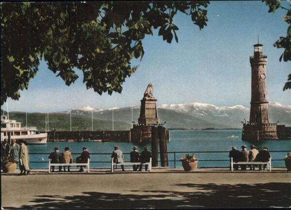 Lindau Bodensee Hafenpromenade