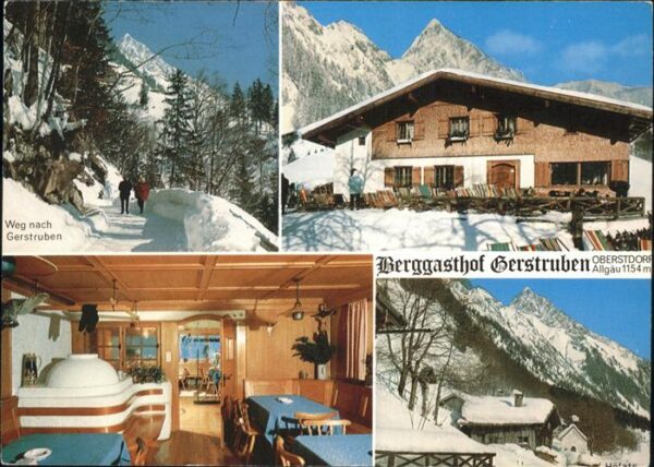 Oberstdorf Berggasthof Gerstruben